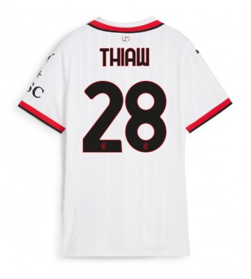 AC Milan Malick Thiaw #28 Bortatröja Dam 2024-25 Kortärmad